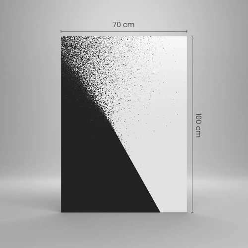 Glasbild - Bild auf glas - Immer schneller, immer mehr - 70x100 cm