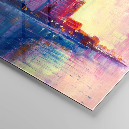 Glasbild - Bild auf glas - In Farben getaucht - 120x50 cm