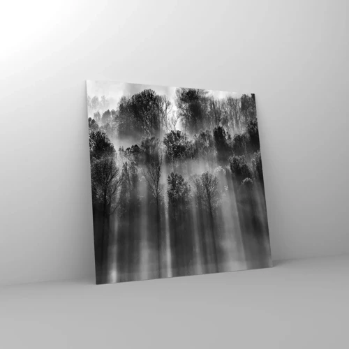Glasbild - Bild auf glas - In Lichtstrahlen - 30x30 cm