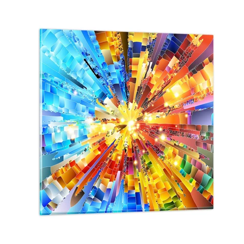 Glasbild - Bild auf glas - In Medienauflösung - 40x40 cm