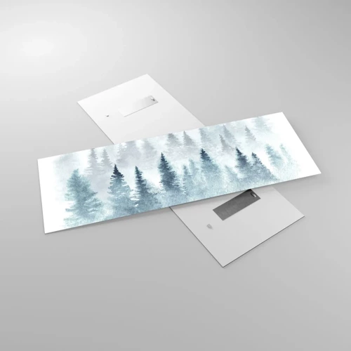 Glasbild - Bild auf glas - In Nebel gehüllt - 140x50 cm