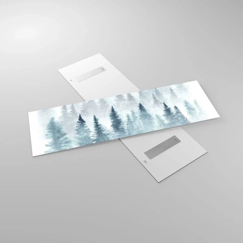 Glasbild - Bild auf glas - In Nebel gehüllt - 160x50 cm