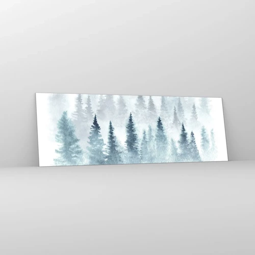 Glasbild - Bild auf glas - In Nebel gehüllt - 90x30 cm