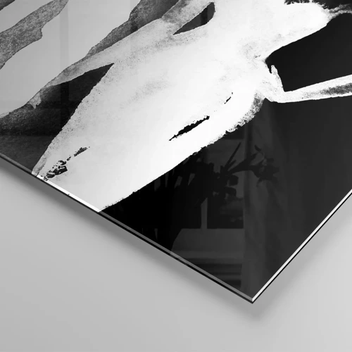 Glasbild - Bild auf glas - In Noir-Atmosphäre - 100x70 cm