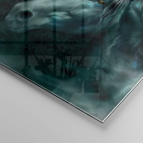 Glasbild - Bild auf glas - In einem Märchenwald - 80x120 cm