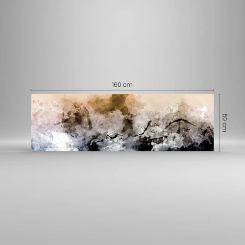 Glasbild - Bild auf glas - In einer Nebelwolke ertrunken - 160x50 cm