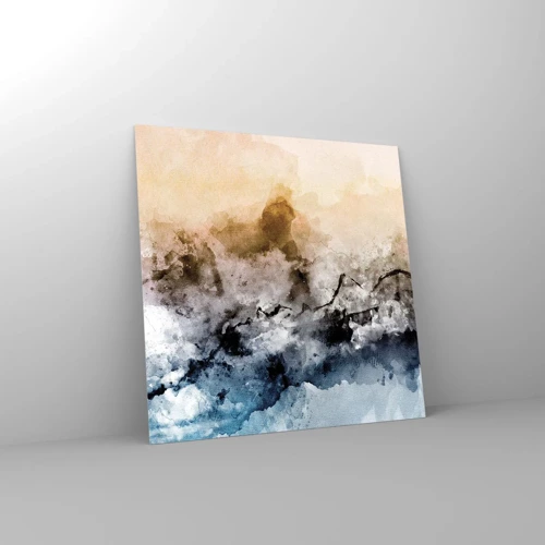 Glasbild - Bild auf glas - In einer Nebelwolke ertrunken - 40x40 cm