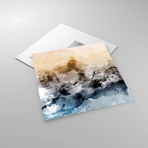 Glasbild - Bild auf glas - In einer Nebelwolke ertrunken - 50x50 cm