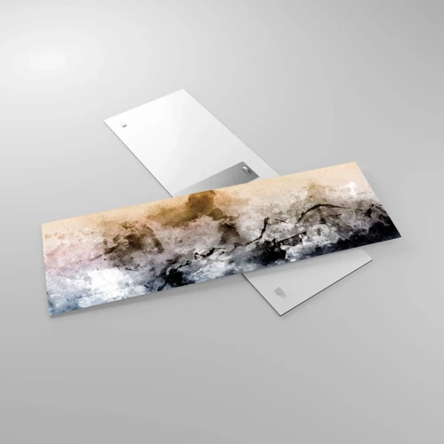 Glasbild - Bild auf glas - In einer Nebelwolke ertrunken - 90x30 cm