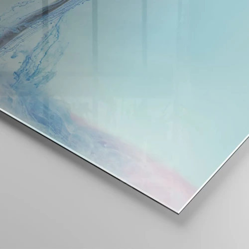 Glasbild - Bild auf glas - In einer belebenden Umarmung - 50x50 cm