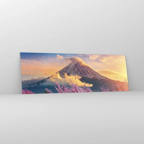 Glasbild - Bild auf glas - Japanische Heiligkeit - 90x30 cm