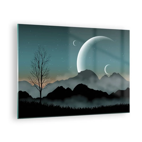 Glasbild - Bild auf glas - Karneval in der Sternenacht - 70x50 cm