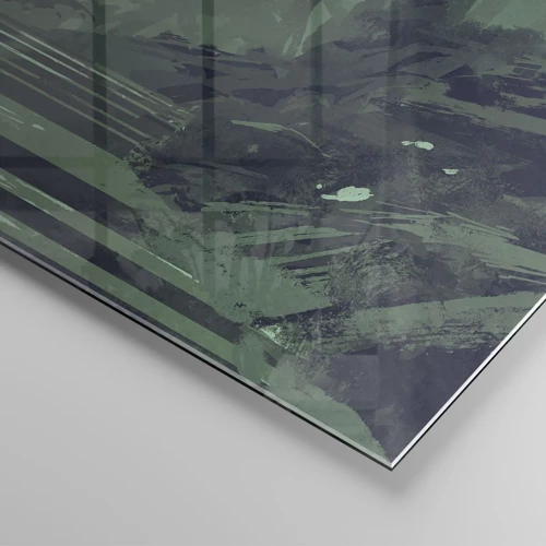 Glasbild - Bild auf glas - Krieger des Roten Mondes - 100x40 cm