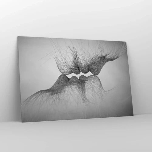 Glasbild - Bild auf glas - Kuss des Windes - 120x80 cm