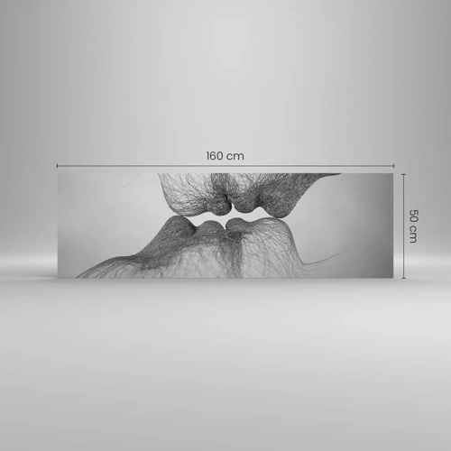 Glasbild - Bild auf glas - Kuss des Windes - 160x50 cm