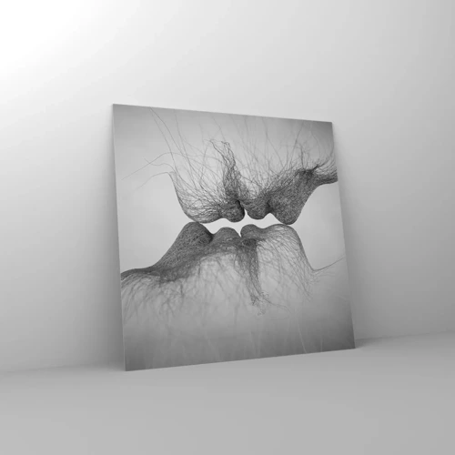 Glasbild - Bild auf glas - Kuss des Windes - 50x50 cm
