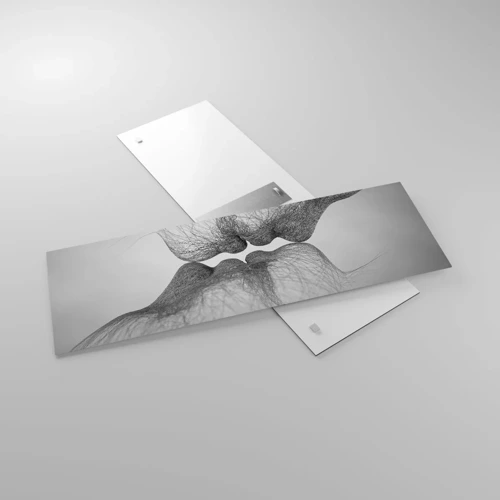 Glasbild - Bild auf glas - Kuss des Windes - 90x30 cm