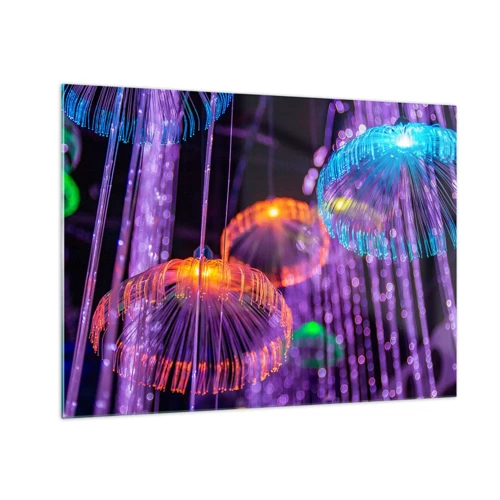 Glasbild - Bild auf glas - Lichtbrunnen - 70x50 cm