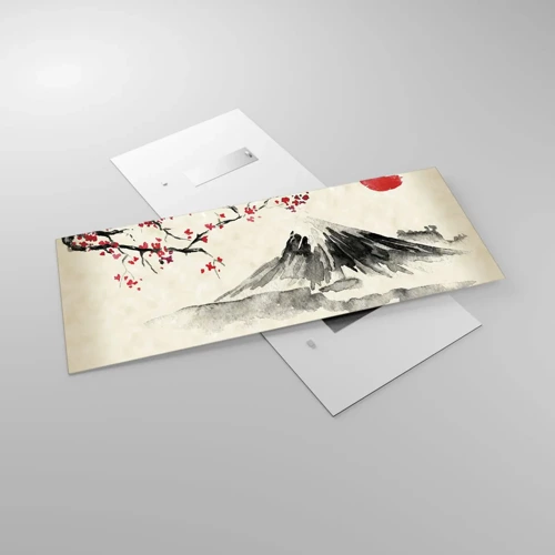 Glasbild - Bild auf glas - Liebe Japan - 120x50 cm