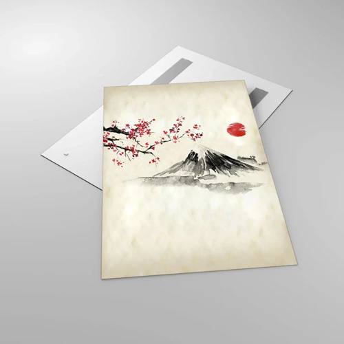 Glasbild - Bild auf glas - Liebe Japan - 80x120 cm