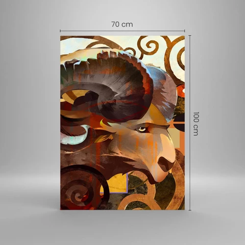 Glasbild - Bild auf glas - Magie - Religionen - Rituale - 70x100 cm
