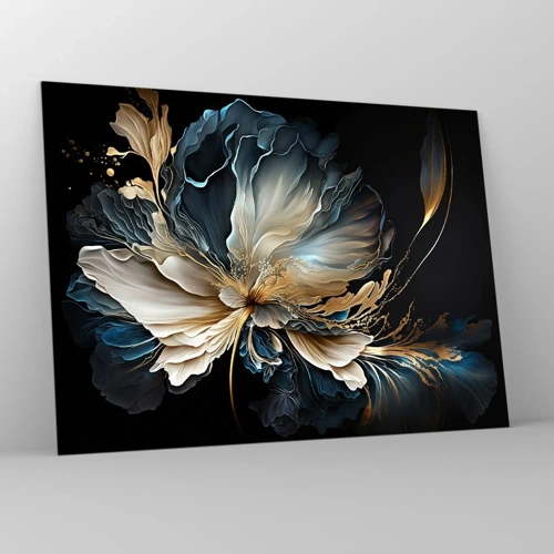 Glasbild - Bild auf glas - Märchenhafte Farnblume - 70x50 cm