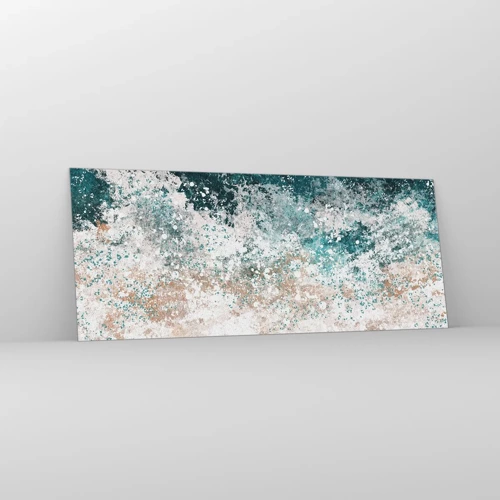 Glasbild - Bild auf glas - Meeresgeschichten - 100x40 cm