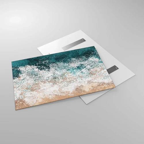 Glasbild - Bild auf glas - Meeresgeschichten - 120x80 cm