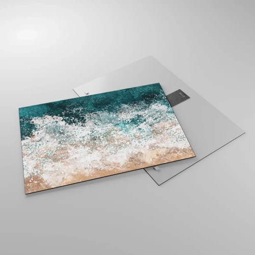 Glasbild - Bild auf glas - Meeresgeschichten - 70x50 cm