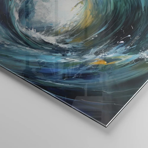 Glasbild - Bild auf glas - Meeresportal - 140x50 cm