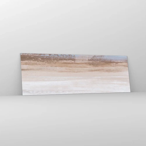 Glasbild - Bild auf glas - Mehrdeutige Landschaft - 90x30 cm