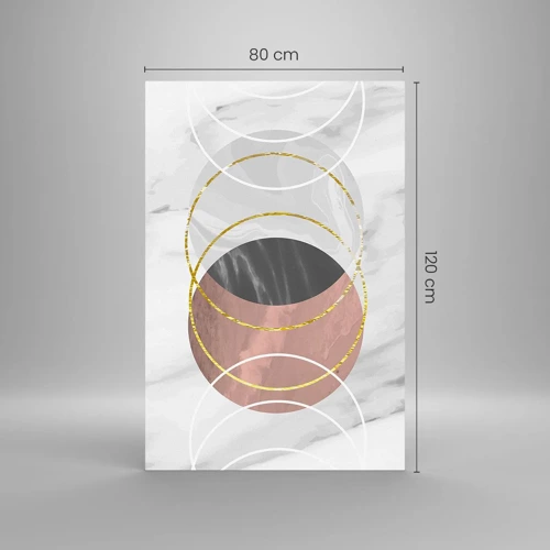 Glasbild - Bild auf glas - Musik der Sphären - 80x120 cm