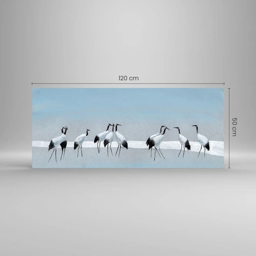 Glasbild - Bild auf glas - Nach einem heißen Tag - 120x50 cm