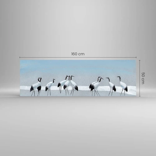 Glasbild - Bild auf glas - Nach einem heißen Tag - 160x50 cm