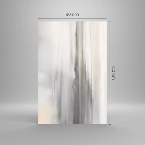 Glasbild - Bild auf glas - Nachdenkliche Distanz - 80x120 cm