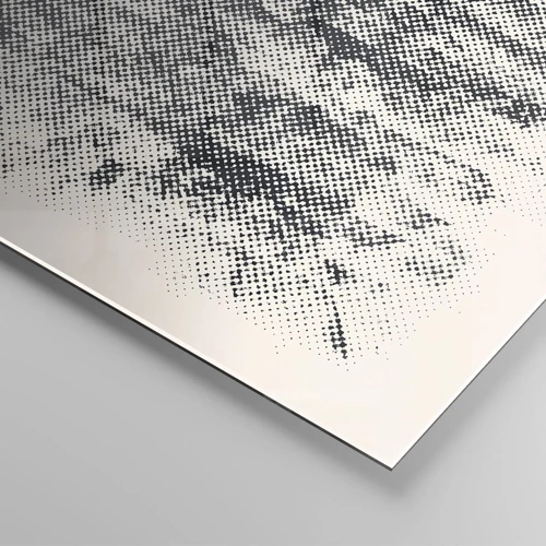 Glasbild - Bild auf glas - Nebelige Komposition - 140x50 cm