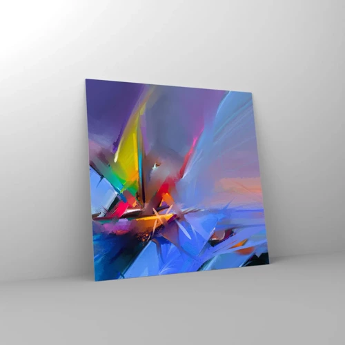 Glasbild - Bild auf glas - Propeller wie ein Vogel - 60x60 cm
