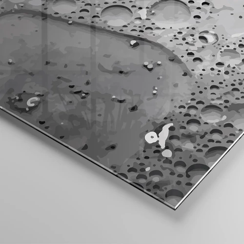 Glasbild - Bild auf glas - Schaumpfad - 70x70 cm