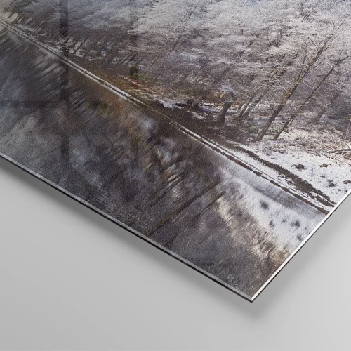 Glasbild - Bild auf glas - Schneefang - 160x50 cm
