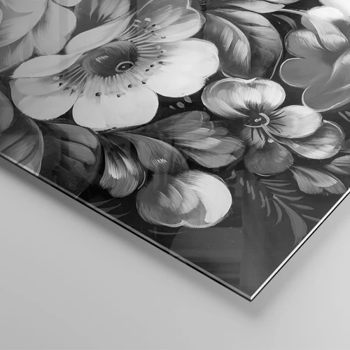 Glasbild - Bild auf glas - Schön auch in Grau - 90x30 cm