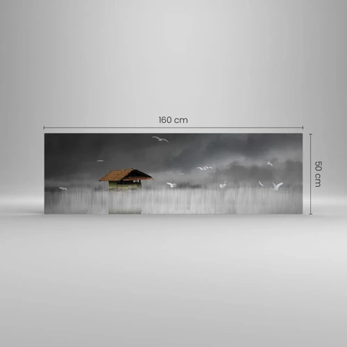 Glasbild - Bild auf glas - Schutz vor Regen - 160x50 cm