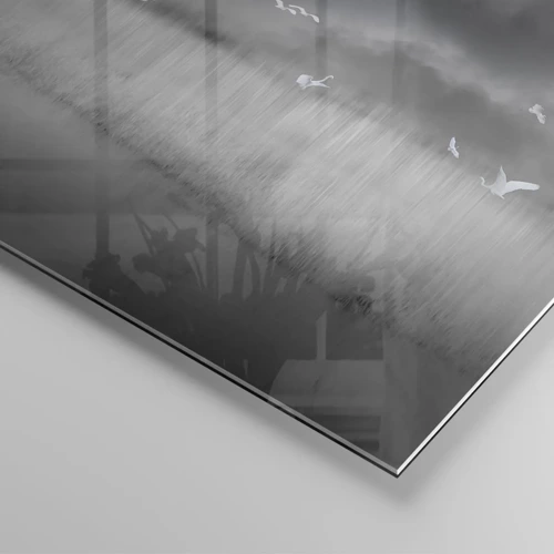 Glasbild - Bild auf glas - Schutz vor Regen - 40x40 cm