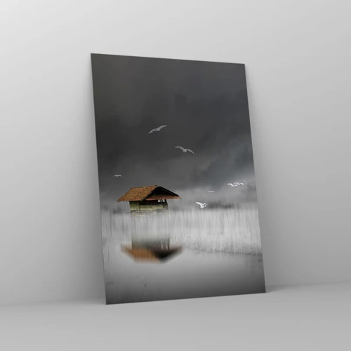 Glasbild - Bild auf glas - Schutz vor Regen - 50x70 cm