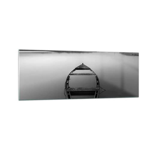 Glasbild - Bild auf glas - Sehnsucht und Melancholie - 140x50 cm
