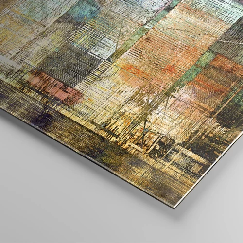 Glasbild - Bild auf glas - Sonnige Metropole - 100x40 cm