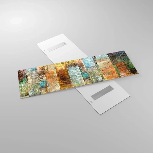 Glasbild - Bild auf glas - Sonnige Metropole - 160x50 cm