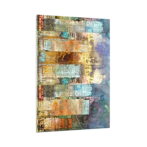 Glasbild - Bild auf glas - Sonnige Metropole - 50x70 cm