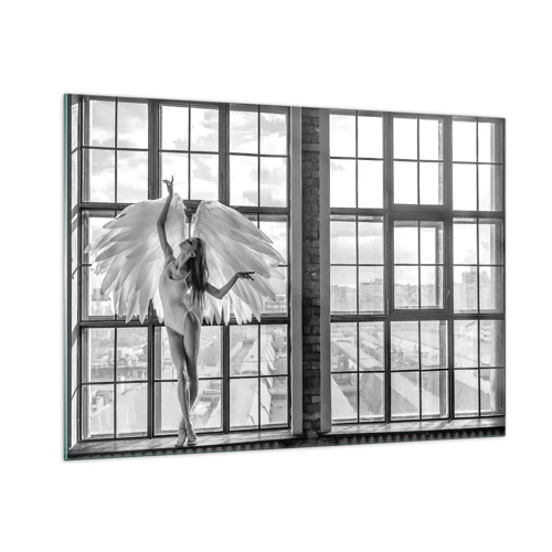 Glasbild - Bild auf glas - Stadt der Engel? - 100x70 cm