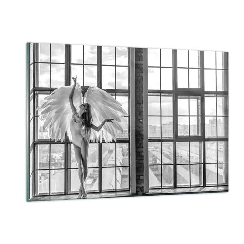 Glasbild - Bild auf glas - Stadt der Engel? - 120x80 cm