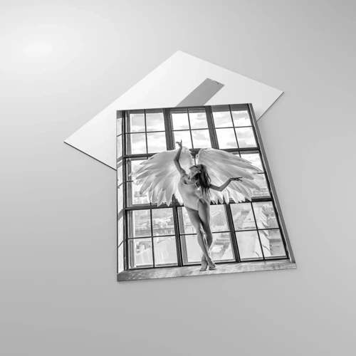 Glasbild - Bild auf glas - Stadt der Engel? - 50x70 cm